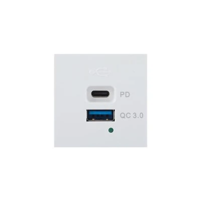 30W USB A USB C-laddare